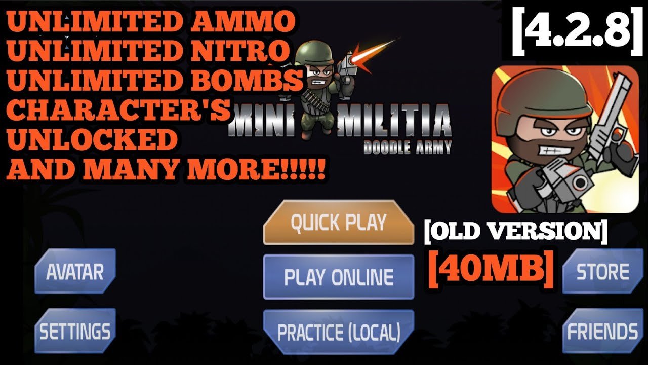 how to download mini militia hack unlimited ammo and nitro 1719738240