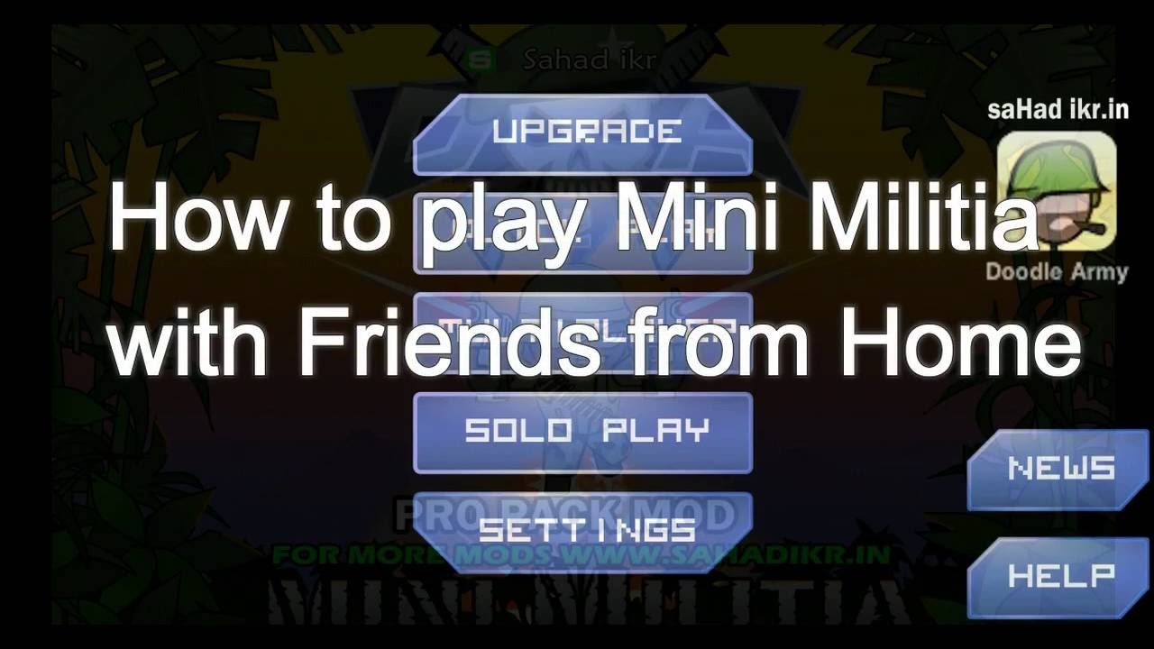 how to play mini militia online with friends 1719737345